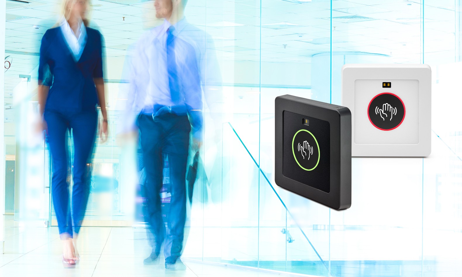 Wave XS by SALTO offers 100% touch-free access control